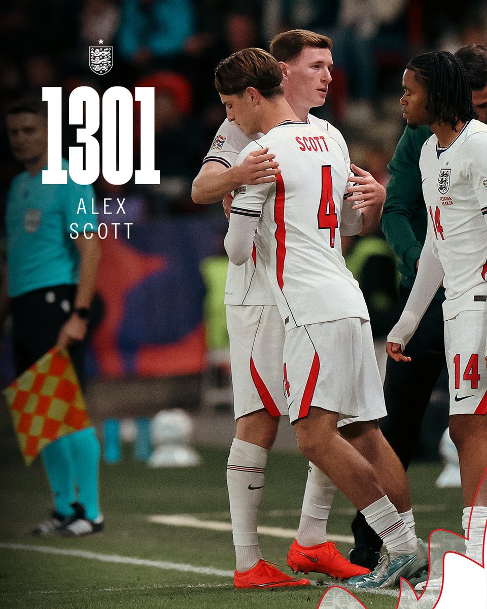 England's tweet photo. 1301. Officially a #ThreeLions player 🦁 ❤️

Congratulations, Alex 💪 https://t.co/aRmsMwvO6t