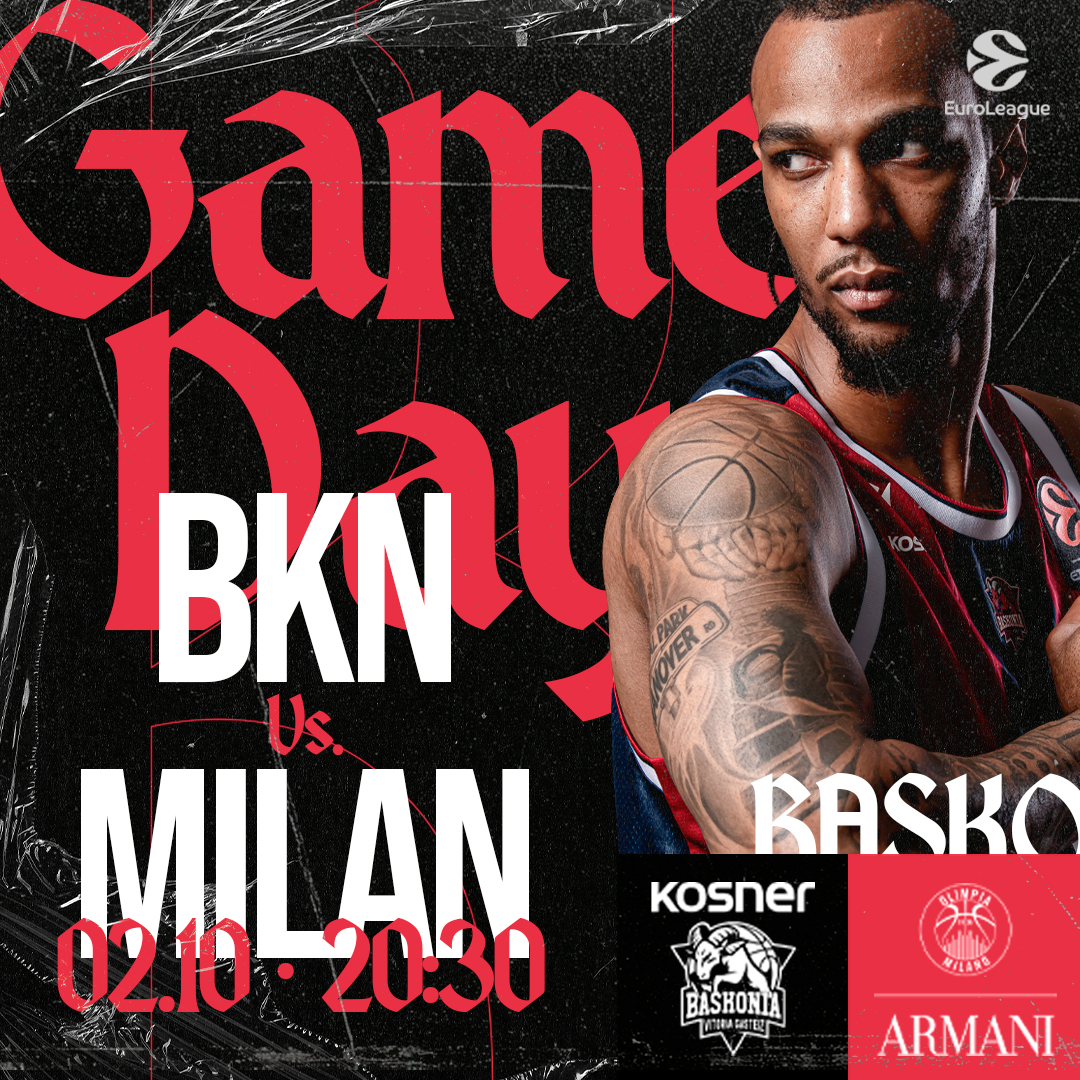 Baskonia's tweet photo. 🚨 ¡SORTEO partido 🆚 @OlimpiaMI1936 !

 👉Síguenos + ❤️ + RT 

👉Menciona a tu acompañante  ¡Podrás disfrutar del partido con una experiencia VIP 2! https://t.co/2jPNmA79YX https://t.co/Ah3xL2TPjx