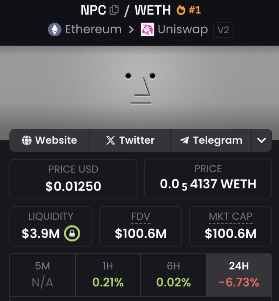 KarolCordeiro_'s tweet photo. 🚨 $NPC JUST MOVED! 🚨

$86K ➜ $100.6K MC 📈🔥
The TG crew was already positioned before the breakout. 👀💰

Momentum is heating up. ⚡
Another setup may be loading… stay sharp. 🧨
📌CA:
ESEdbgAw2mgkVTPhCz1pbBbKdAmFAFgqu9i1gpsNpump
#Solana #Memecoin #Crypto #CryptoAlph https://t.co/gtfTJWMZpT