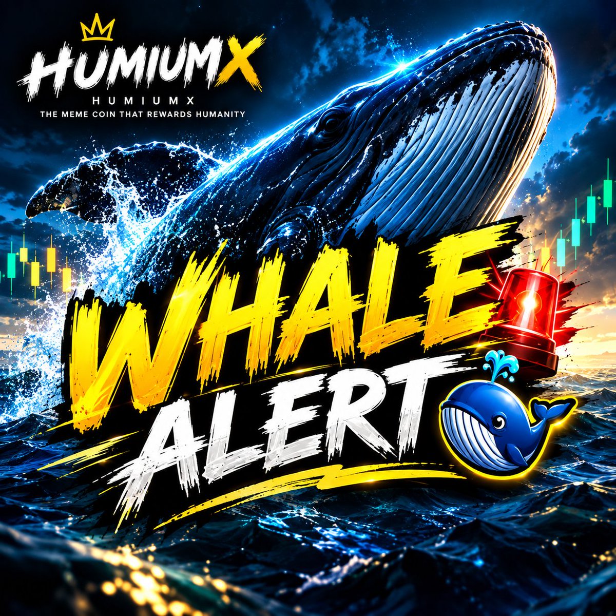 HumiumX's tweet photo. Good evening chads!

An important information from the Dev and Team.

WHALE ALERT 🐋 

We just created a group for whales in this project.

This is where we will discuss some vital partnerships and also other relevant informations as regards HUMUIM X as a whale.

 *Criteria* :

You must have at least 1 percent of HUMIUMX token.

Do well to reach out to me via DM for the link to the closed group.

You're not also missing out if you're holding a lesser percent.

Time to top up your bags 

The Meme Coin That Rewards Humanity. ❤️

Come join a community built around humanity, rewards and participation.

📜 CA: 0x9Ccfd7c0fa3fA805a82909Af2da8E9e8be8F711c

📲 Telegram: https://t.co/eO1PXrA8Ld
💬 WhatsApp: https://t.co/AcG6x88CCF

$HUMX is ready. Are you? 🔥