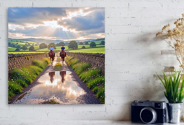 SandiOPhoto's tweet photo. Sandi OReilly @SandiOPhoto >Get Here:https://t.co/UNO7xfThqP
#horses #two #riders #charming #countryside #path #dramatic #sky #puddle #reflects #scene #wallartforsale #prints &on #products
See more #art #artwork Here:https://t.co/LpGe6qQIsp https://t.co/Ac3HEx631d