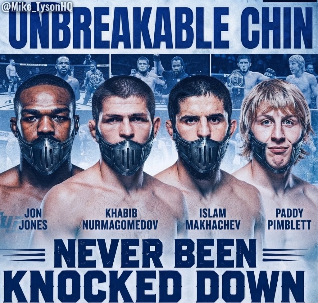 CombatEmpireHQ's tweet photo. ELITE MMA FIGHTERS WHO HAVE NEVER BEEN KNOCKED DOWN. 🥶🥊 https://t.co/a3UqveGewf