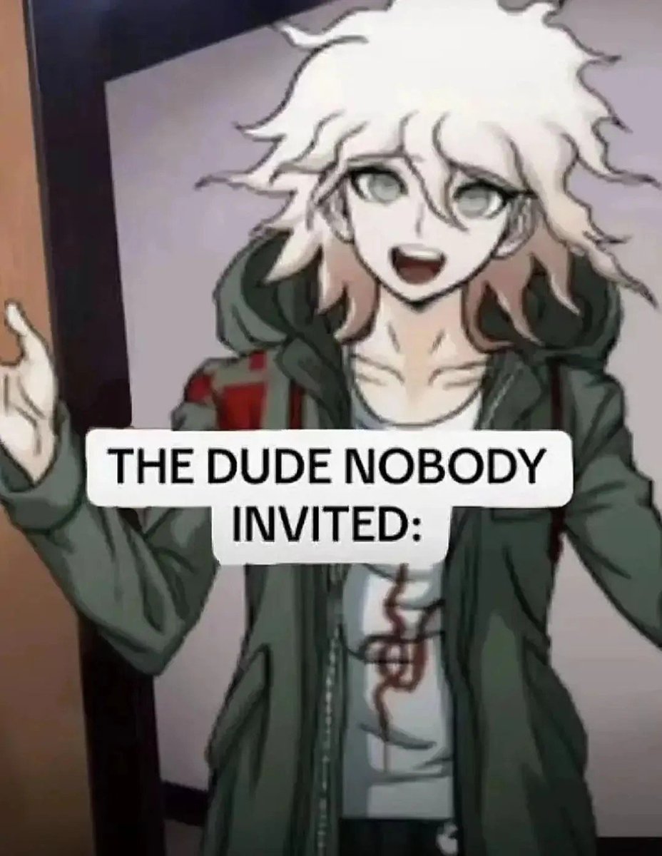 4nkomaeda's tweet photo. // Cada que respondo a los tweets de los otros personajes me siento así JSJSKDJDH https://t.co/cLhkrVIp02
