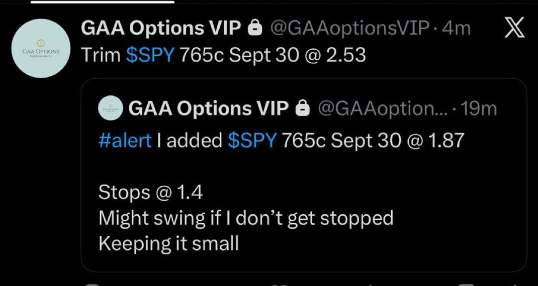 BryanBrozack's tweet photo. Because the wait is always worth it.

Rode the wave down and caught the $SPY pump.
If bulls reclaim 765+ by close, we can gap up. 🤫 https://t.co/ENe2wtnhwg