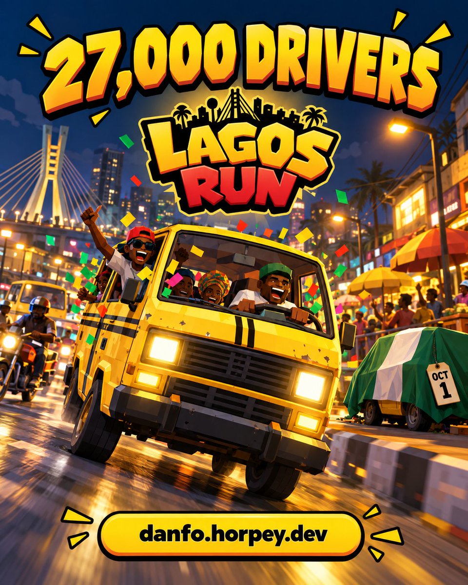eureka_seamless's tweet photo. 27,000+ drivers in 3 days 🚌🔥 Lagos una too much!

Something dey come on October 1st 🇳🇬👀
Check your garage...

https://t.co/RQoubPBevS #LagosRun https://t.co/dgFmOWfCt6