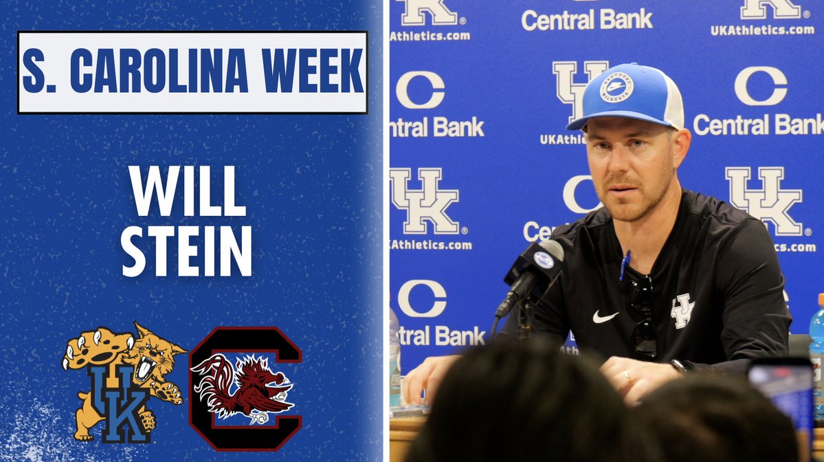 KSRonX's tweet photo. See everything Will Stein had to say ahead of the Wildcats' road trip to South Carolina. 

https://t.co/NPdmm9Ufe5 https://t.co/W3N5cz6ZKq