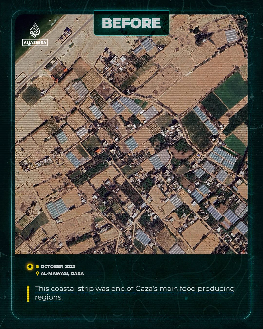 Al Jazeera English on X: "Thread 🧵 New Google Maps satellite images ...