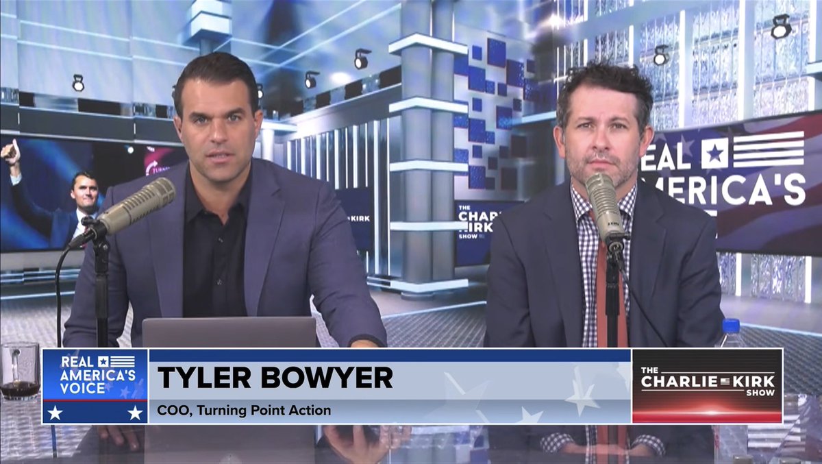 terrapean's tweet photo. @AnaEscobarShow Is Andrew using a makeup filter? Compare to latest CK show where he looks… puffy. Also T. Bowyer looking like a damn homeless person. https://t.co/KZT04c3sSb