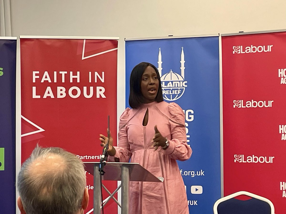 IslamicReliefUK's tweet photo. It was a real honour to partner with @FaithLabour and @CAPuk for this year’s Faith Reception at Labour Conference, featuring incredible speakers including @FloEshalomi, @Georgia_Gould, @stephenctimms, @zubirahmed, and @russrook. 💙 https://t.co/6gcdCmlQM4