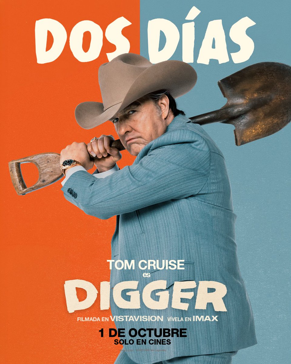 WBPicturesLatam's tweet photo. Faltan dos días. 🪏

#DiggerPelicula #DiggerMovie - 1 de octubre, solo en cines. https://t.co/HRPo1SViZN