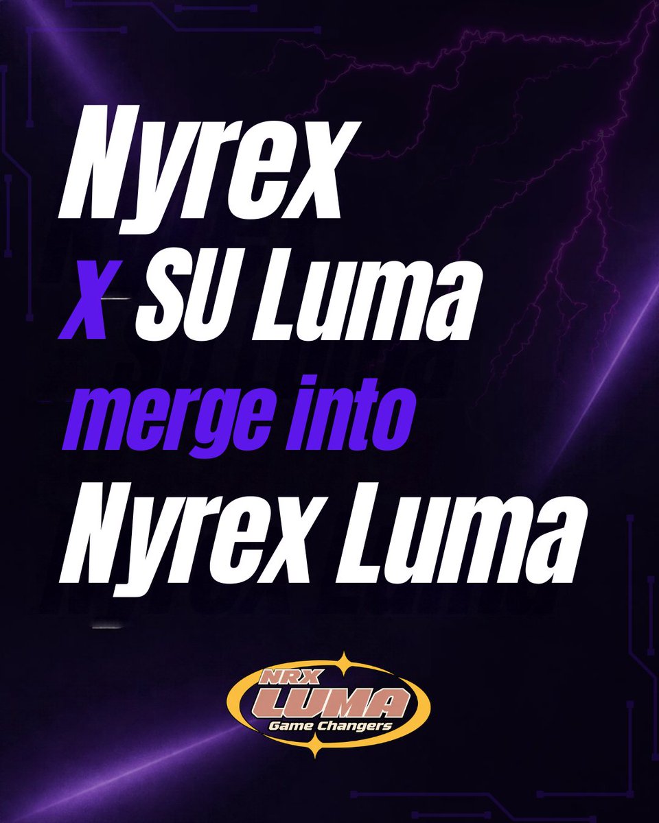 NyrexEsports's tweet photo. Nyrex x @survivorsluma 

After discussions with SU Luma, we have merged into something bigger... something greater... 

Introducing Nyrex Luma

★ Controller TBD
★ @EmojiTree - Initiator
★ @Puniipuns - Duelist
★ @TempoKeia - Flex
★ @suzanowska - Sentinel https://t.co/kuRgszJtSF