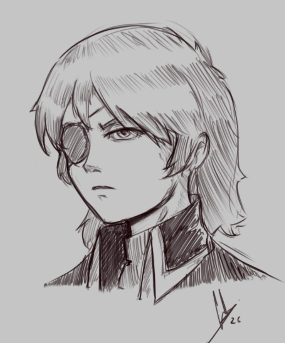 CharzRedblaze's tweet photo. OC sketch.
#sketch #oc #characterart #eyepatch https://t.co/pEfUKR7mn5