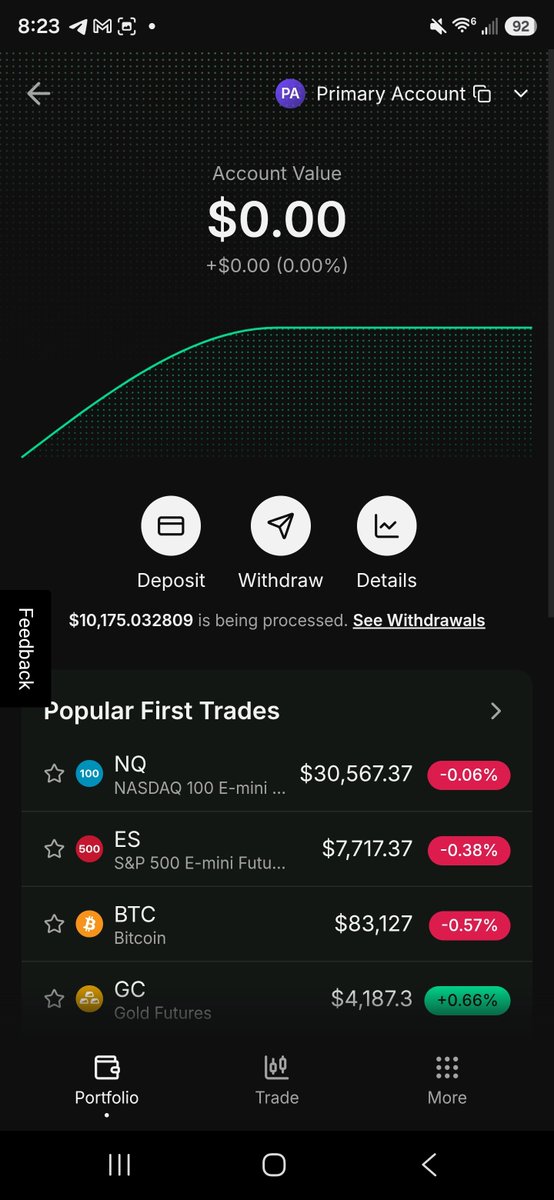 GigaXtrader's tweet photo. $10,000 approved and on the way to the bank

you have all heard about @VestExchange 

if you are still trading the 20-40% consistency dinosaurs please do yourself a favor and try vest, you wont regret it.

thank you @OkalaNQT 

if you are struggling to get to payout checkout https://t.co/spQckQmGyy

@OkalaNQT took me from being one of those 2-3 payouts a month people to making multiple 10k payout days a week, highly recommend that course and his amazing group!