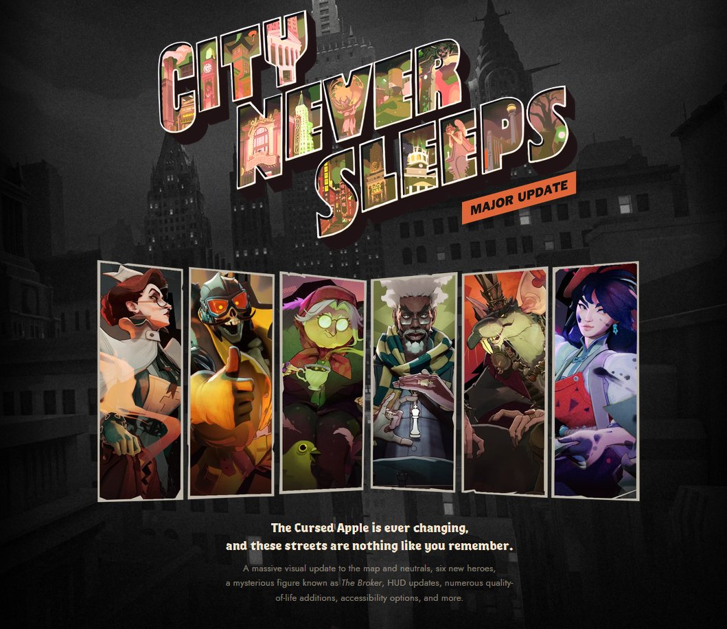DeadlockAir's tweet photo. ⚠️ MAJOR Deadlock Update has shipped!  

City Never Sleeps Content Drop is HERE 🔥 https://t.co/LjmL6xVwZK