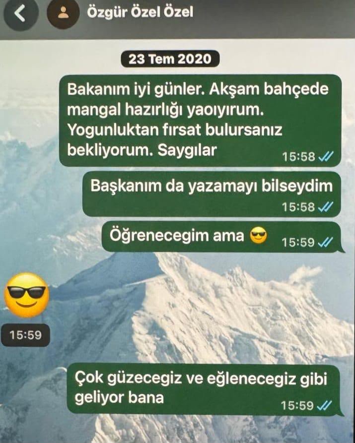 eminpazarci's tweet photo. Hadi bakalım...
Acaba bunlara ne diyecekler?
Kokain kullandığı raporla tescillenen Atilla Yıldırım'ın telefonundan Özgür Özel'le yaptığı yazışmalar ve eğlence görüntüleri çıktı.
Özel hayat deyip geçelim mi? https://t.co/z2vjwioJpP