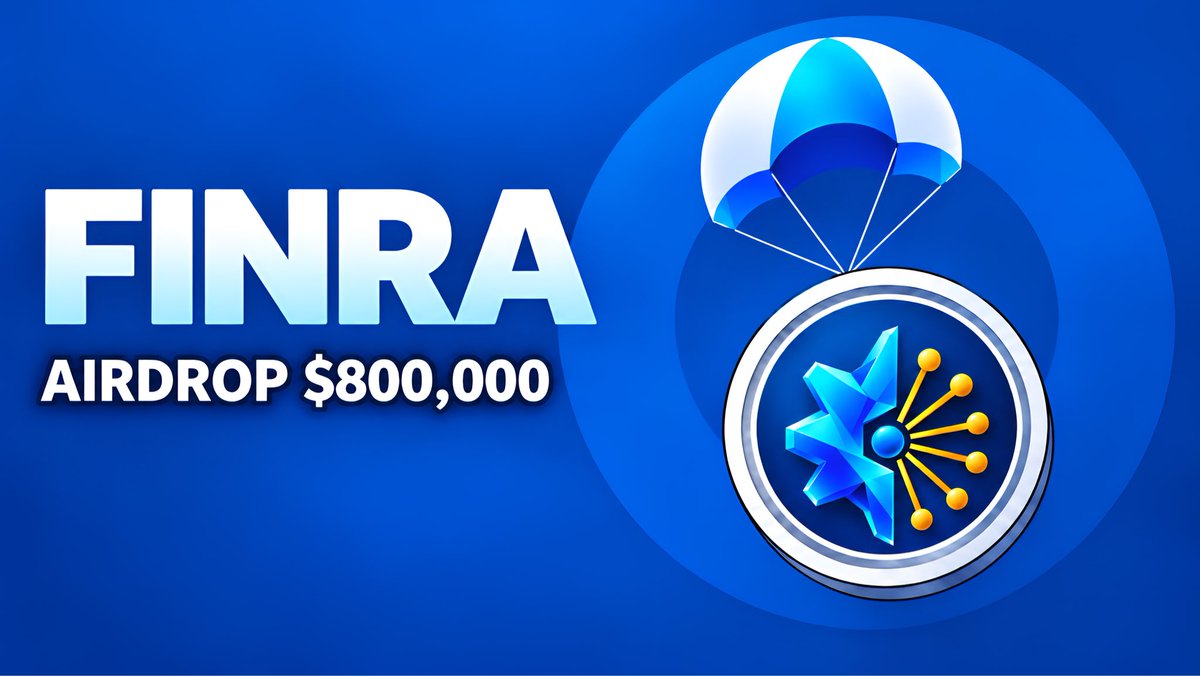 finradotfun's tweet photo. Claim $800,000 - $FINRA airdrop for first 5000 🔥

$FINRA  will list October 2nd on $Solana 

✅ Follow @finradotfun 
✅ RT + Like
✅ Comments $SOL address

Distribution airdrop October 2nd ⏳ https://t.co/LgJQjb66f8