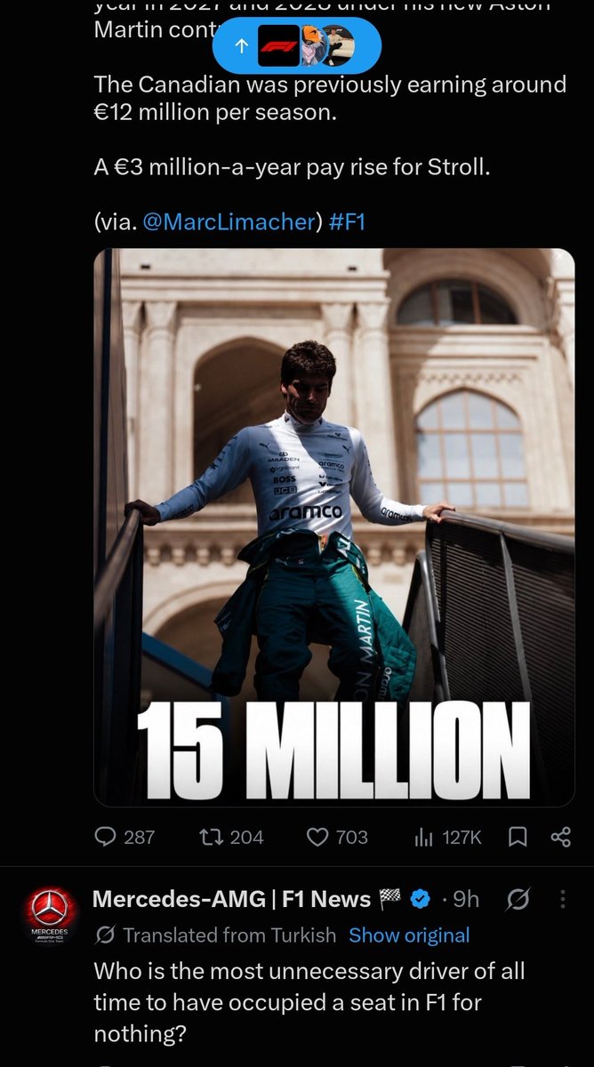 OGGordy03's tweet photo. @MercedesAMGTR This one who got a 3 mil pay rise for nothing https://t.co/BACbdQCMVd