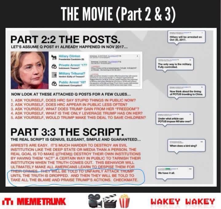 Daniell64334313's tweet photo. The MOVIE SCRIPT 🎥🎬
It's been a scripted movie to wake up humanity.

What makes a great movie ? 
Great Actors - Central Casting

You can't tell them, you have to show them!! https://t.co/9ZiWDvPJHs