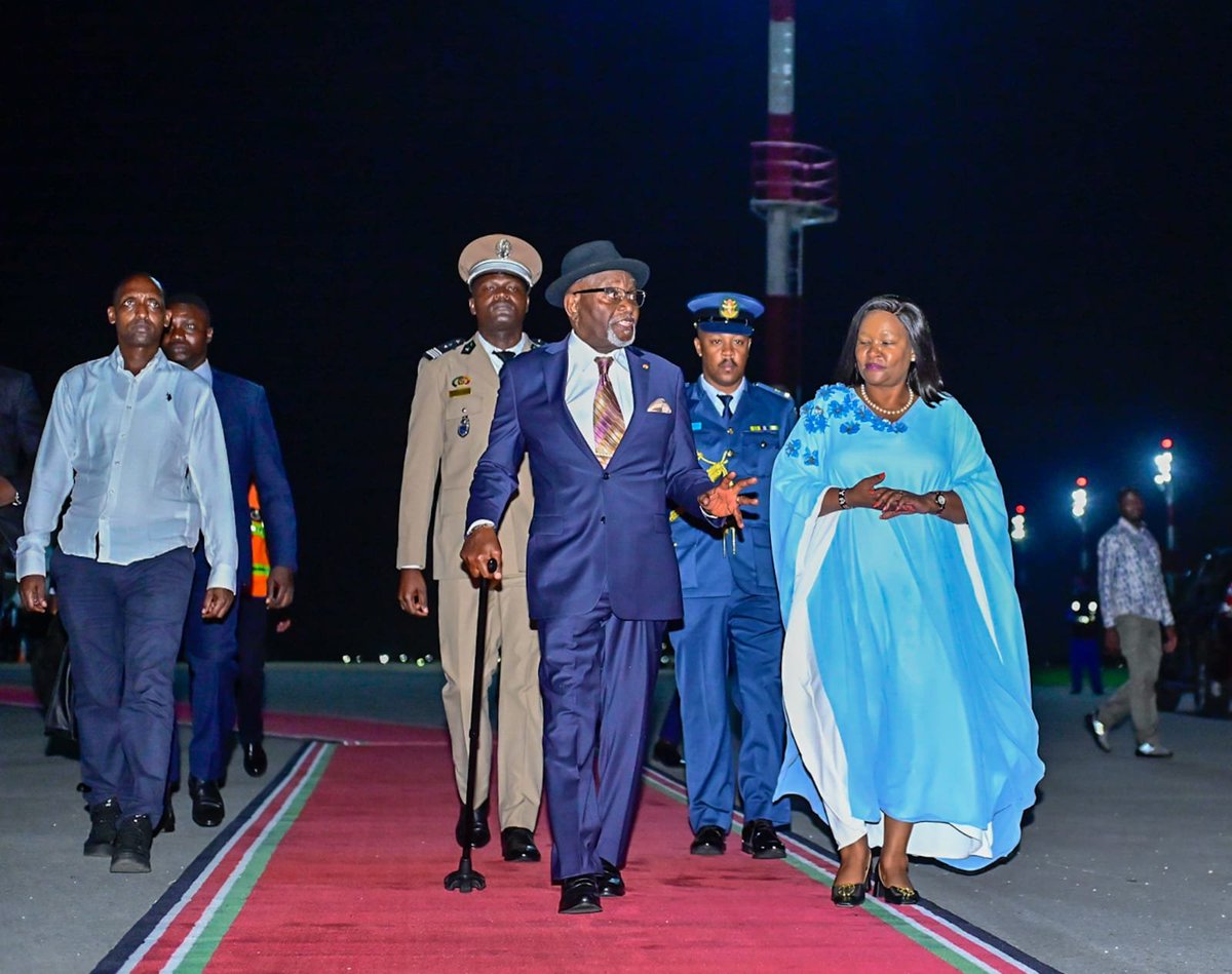 rebecca_miano's tweet photo. 📌Moi International Airport, Mombasa!

This evening, i welcomed Excellency President   Jean-Lucien Savi de Tové of the  Togolese Republic to Kenya !  He is among global dignitaries expected  to be hosted by His Excellency President @WilliamsRuto for tomorrow's historic groundbreaking of the Dangote East Africa Petroleum Oil Refinery in Lamu.

​Beyond this  transformational energy  hub driving industrial development and job creation, hosting it in our  magical Lamu, a UNESCO World Heritage site showcases Kenya’s vision of balancing infrastructural  growth, energy with the preservation of our world- class Swahili culture and coastal tourism.
 
Karibu Rais!

​#KaribuKenya 
#MagicalKenya 
#KenyaTogo