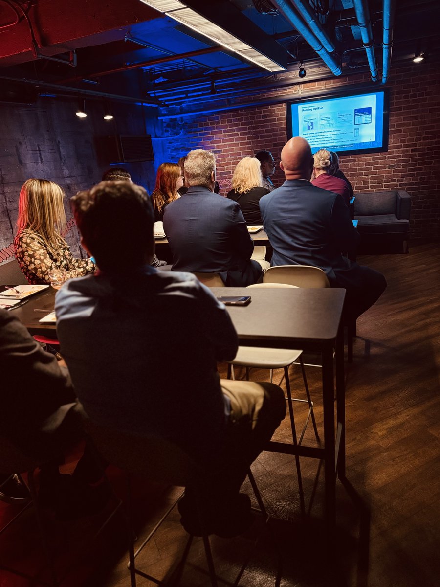 Radformation's tweet photo. Even the nor'easter couldn't put a damper on our annual user's meeting, and last night's was extra special as we marked 10 years of Radformation. SPIN Boston was the perfect setting to share more about what's possible with now FDA-cleared OptiPlan, connect with our community on the future of automation in radiotherapy, and show what we're made of off the ASTRO floor (and on the ping-pong tables). An extra thanks to UC San Diego's Ryan Manger for adding your insights on OptiPlan to the evening. We'll see everyone next year to kick off the next RAD decade.

#astro #astro2026