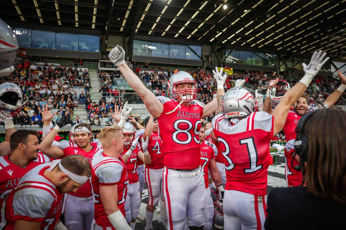 pierretrochet's tweet photo. 14 Teams are entering the 2026-2027 European @IFAFMedia Tackle Football Men's Championship. The reigning champions 🇦🇹 are entering the tournament as the favorites to keep their crown!

Read More: https://t.co/XGJuF7y2wf https://t.co/rFH9AWlAcw
