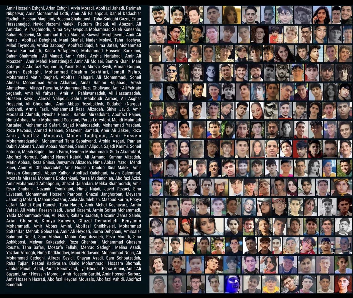 MinaTilbe8's tweet photo. Never forget what we lost on January 8–9, 2026. 💔 https://t.co/R1CU94inC7