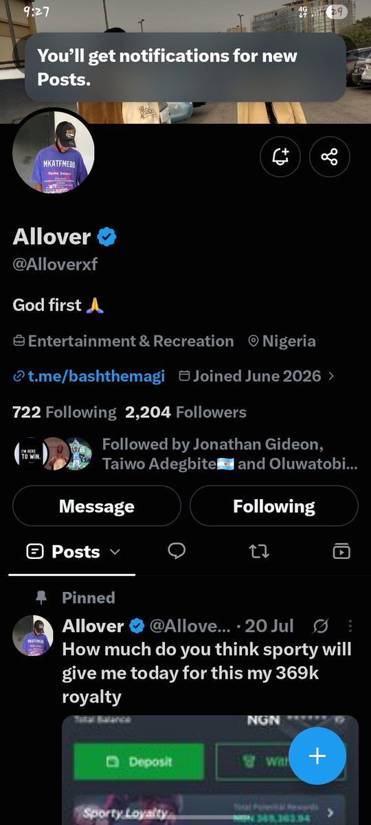 Ireyemi1998's tweet photo. @bloggerbtc @Alloverxf 8106523435
Opay
Usman ireyemi https://t.co/s7NNEblxP4