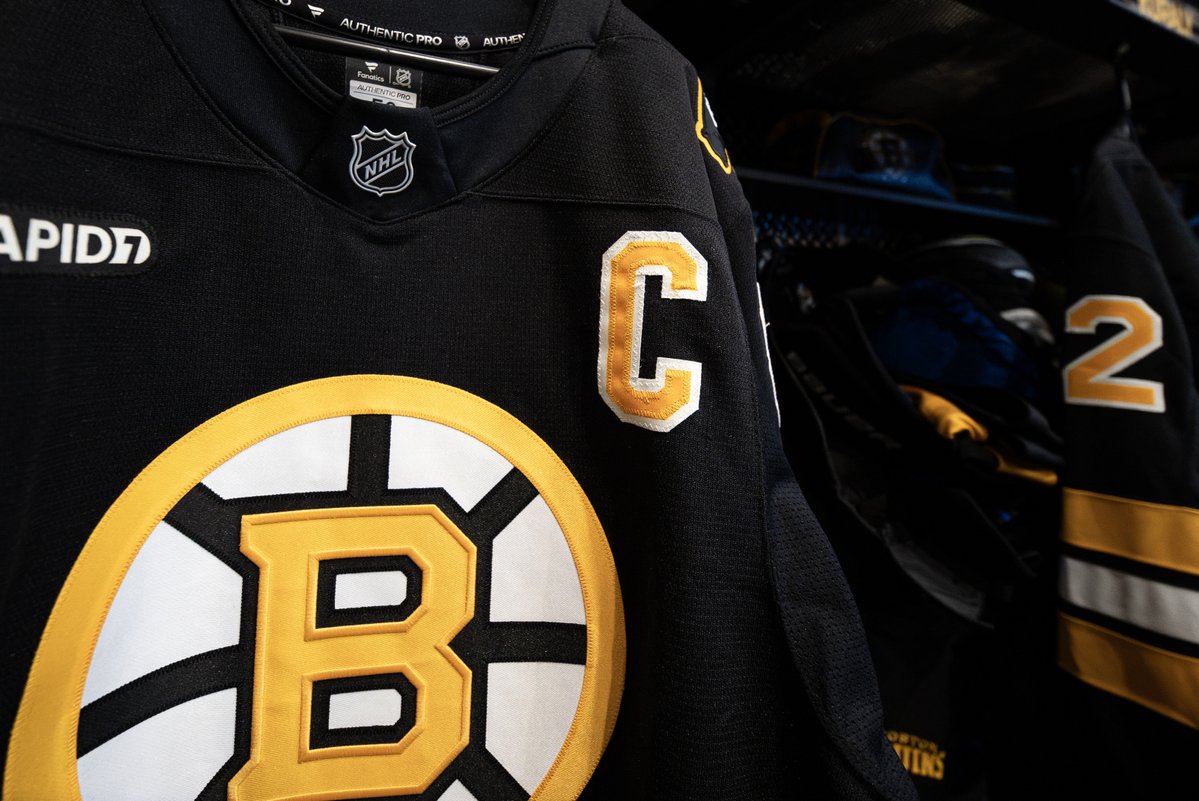 NHLBruins's tweet photo. The ©️ is set https://t.co/pgNrEari3C