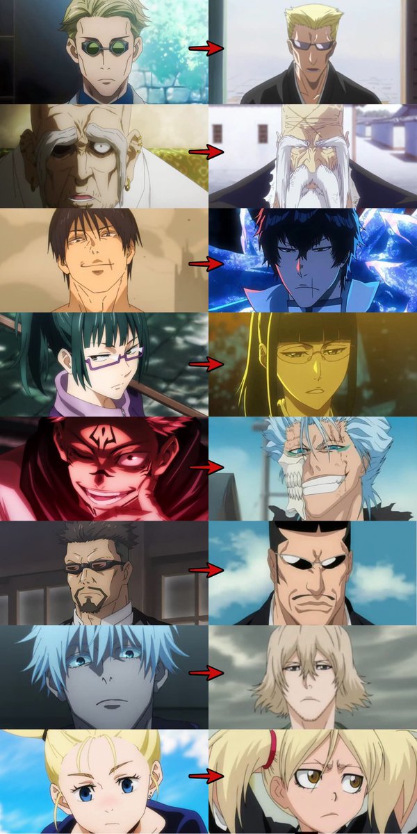 Mlim0_0's tweet photo. DID JUJUTSU KAISEN COPY BLEACH? 👀 https://t.co/4XhZ8uPWcH