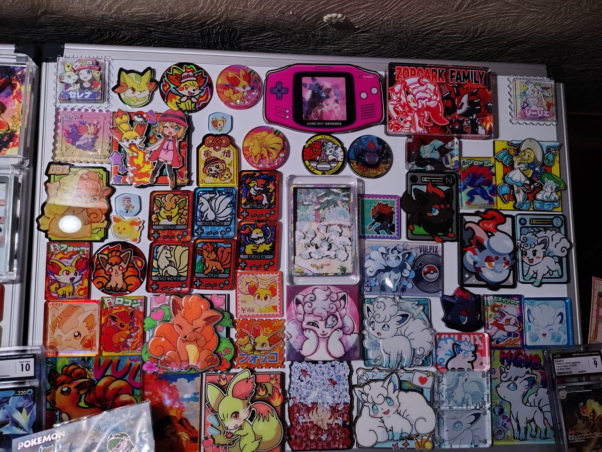 Reshiramfox9's tweet photo. Addiction to my magnet pokemon https://t.co/q3E8y9M6Vt