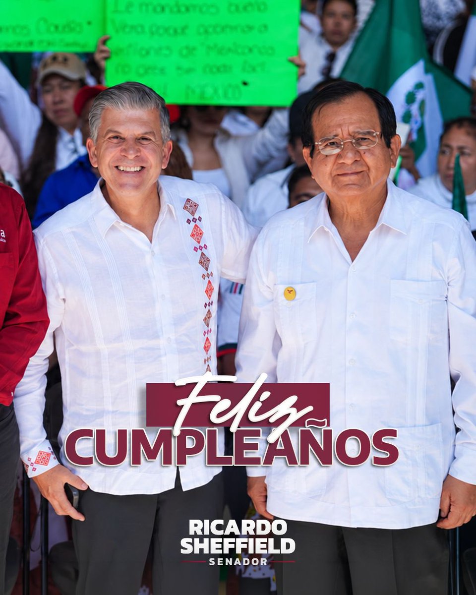 SheffieldGto's tweet photo. Felicito a mi querido amigo, Juan Miguel Ramírez, alcalde de Celaya, por su cumpleaños. ¡Que vengan muchos logros y éxitos en este año!

@juanmiguel_ofic https://t.co/4XgICbxNfk