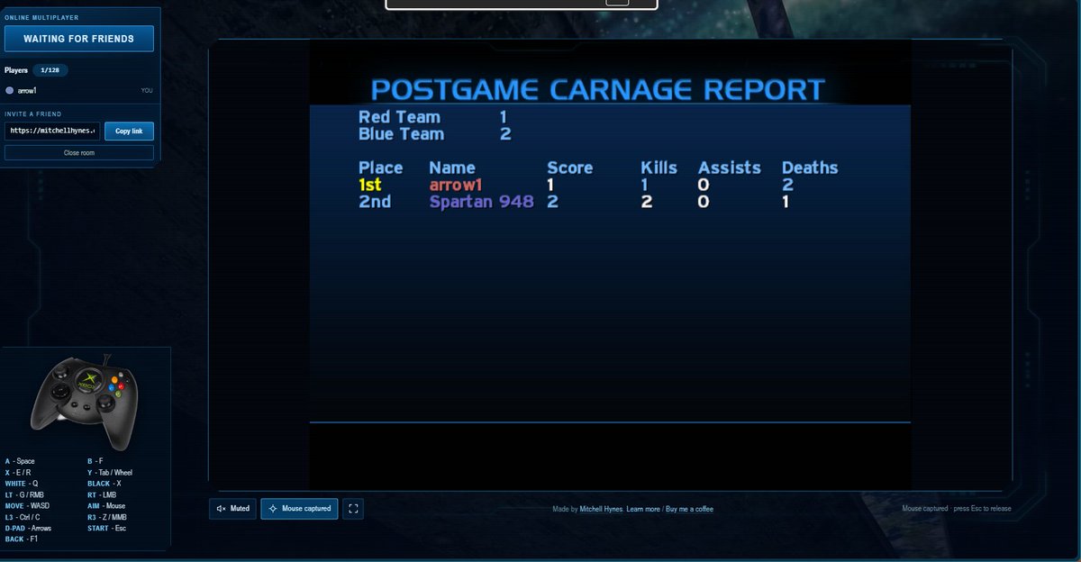 CBR1S's tweet photo. @mitchellhynes great fun :) thanks @mitchellhynes I can't see my messages in game ( ` ) though so would be cool to have that. Can't join a game, stuck in 'renderer'; had to host to play but 4 people joined! https://t.co/25IIm2XiLq
