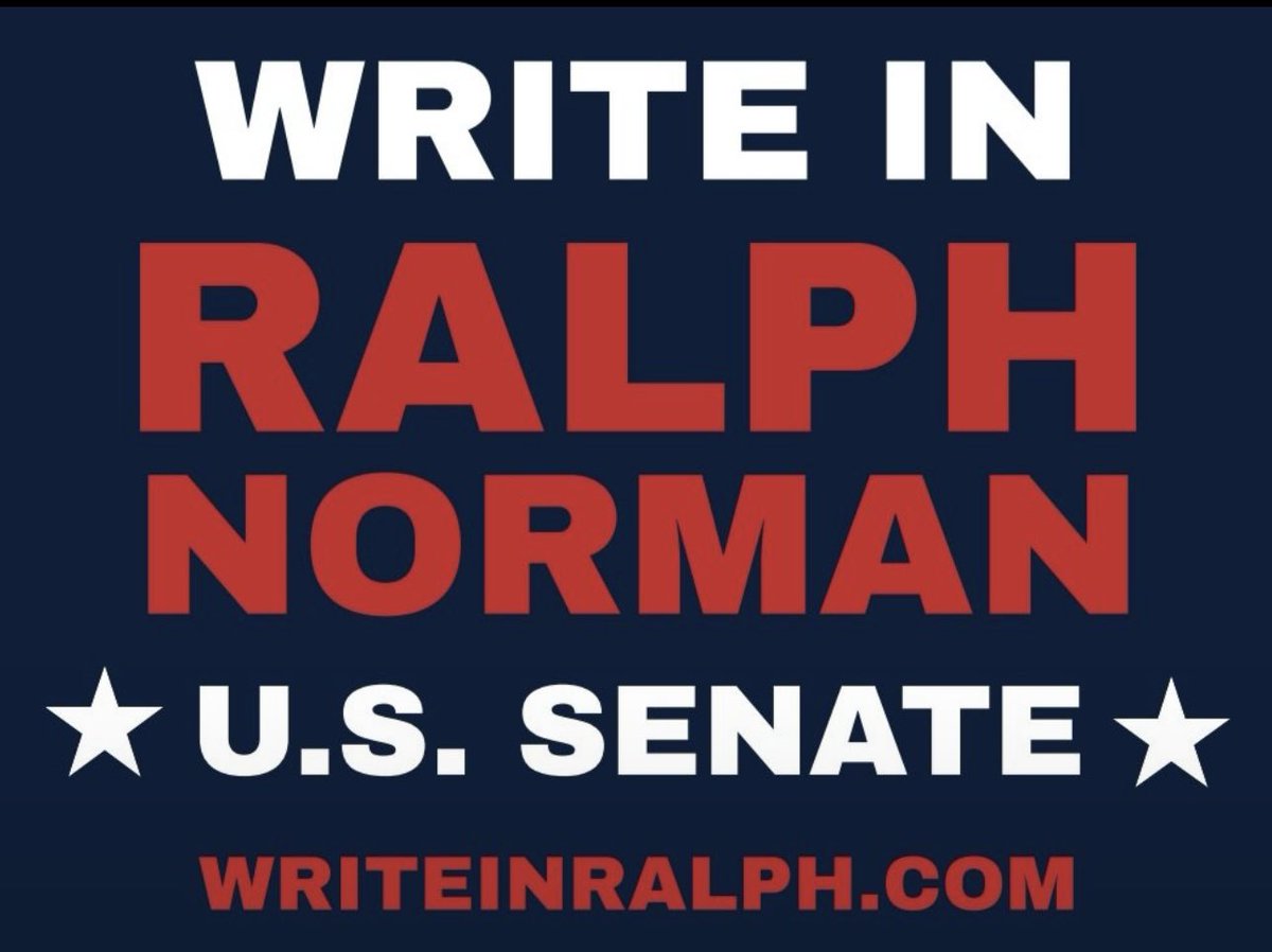 WriteInRalphcom's tweet photo. All over social media, voters are saying they are Holding Their Noses and voting for Nordone because she’s the Republican nominee.  We ask you why?  Why hold your nose?  That doesn’t make sense.  Do something about it.  Maybe if all the nose holders Write In Norman he’ll win!  Think about that….