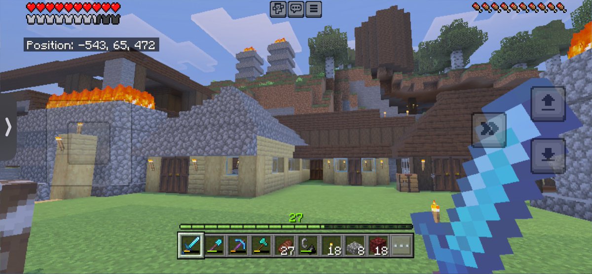 CarterWatson115's tweet photo. This is another part of the right side of my world spawn of Minecraft survival world
.
.
.
#newpost #minecraft #minecraftsurvival #worldspawn https://t.co/20ra4mivF8