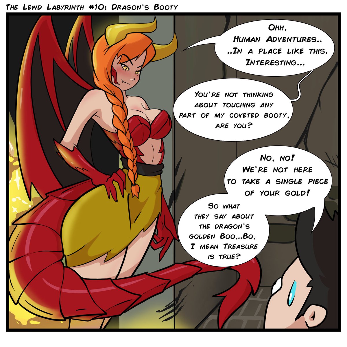 SpicyFateComics's tweet photo. Dragon's Booty
#comic #webcomic https://t.co/MmXaqokhXY