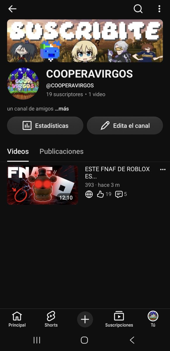 ram556o's tweet photo. suscríbanse a cooperavirgos (es mi canal con unos amigos) https://t.co/Q1q2xostAI https://t.co/bfDc5Wu5Gw