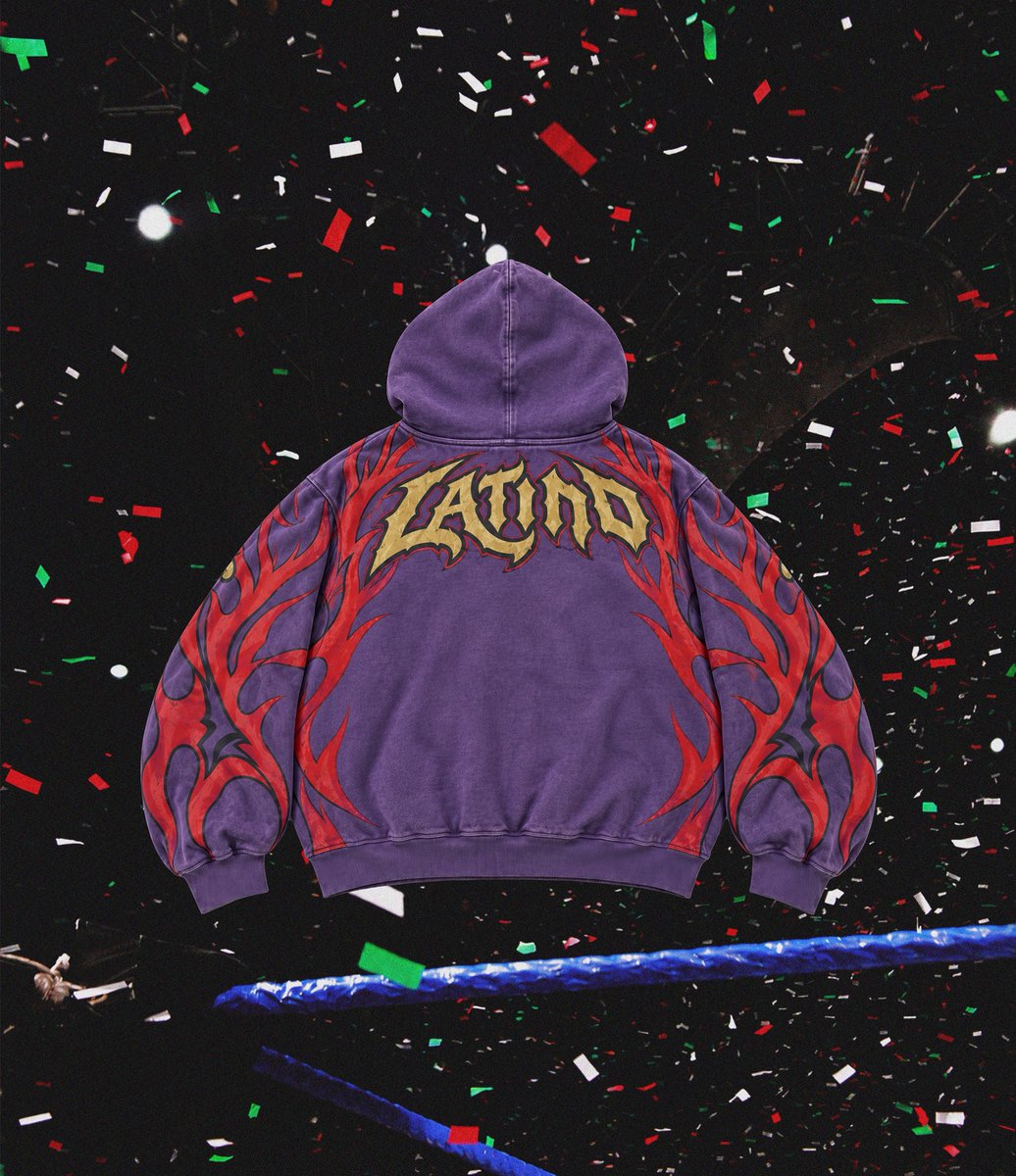 CalabasasSergio's tweet photo. LATINO HEAT HOODIE 

LIKE + RT 

Choosing a winner to win an exclusive 
1 of 1 sample. https://t.co/vheLAp7MWY