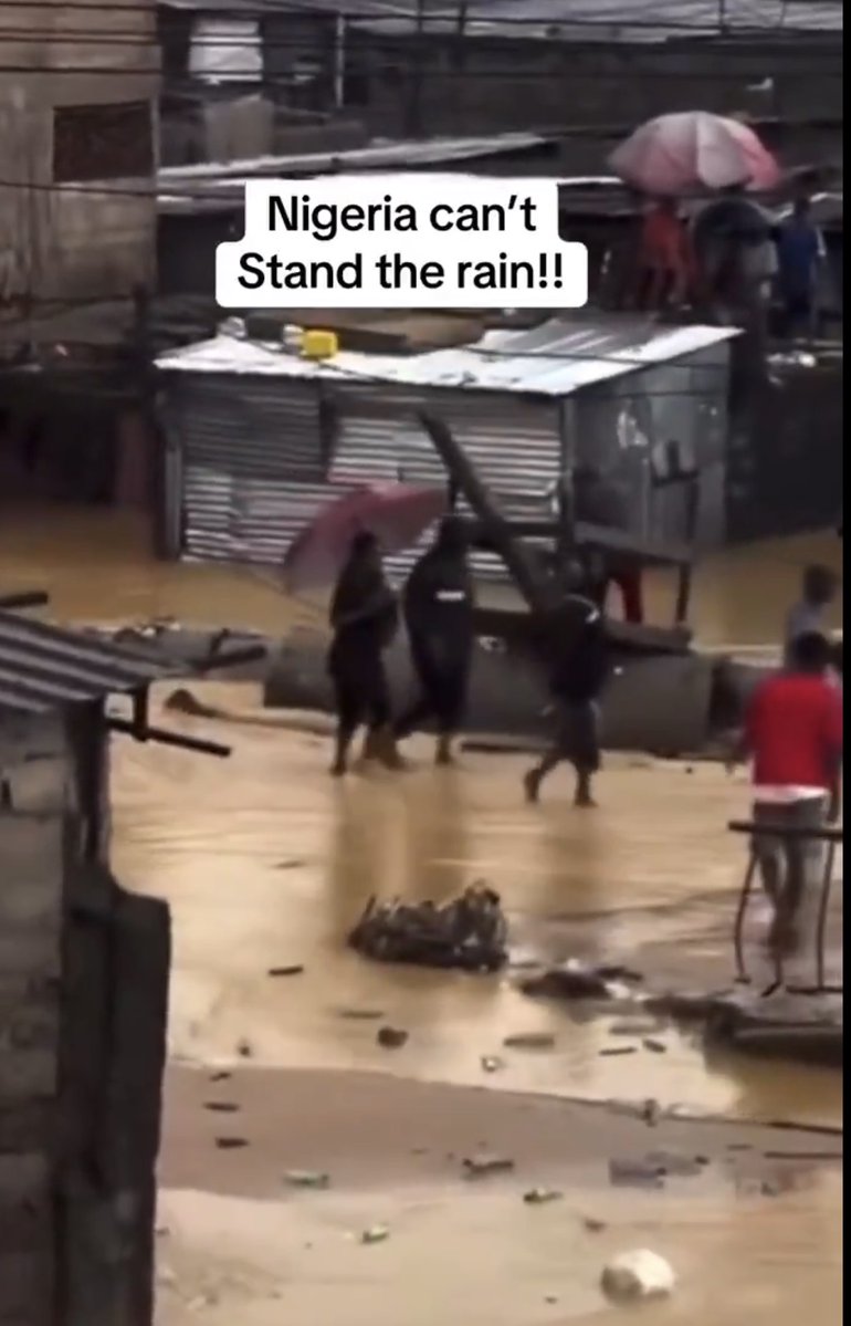 Preylewd's tweet photo. @Xavia_Jackson If I was casually going for a stroll through trashit water, I wouldn’t worry about the umbrella. https://t.co/faMhUTGBvu