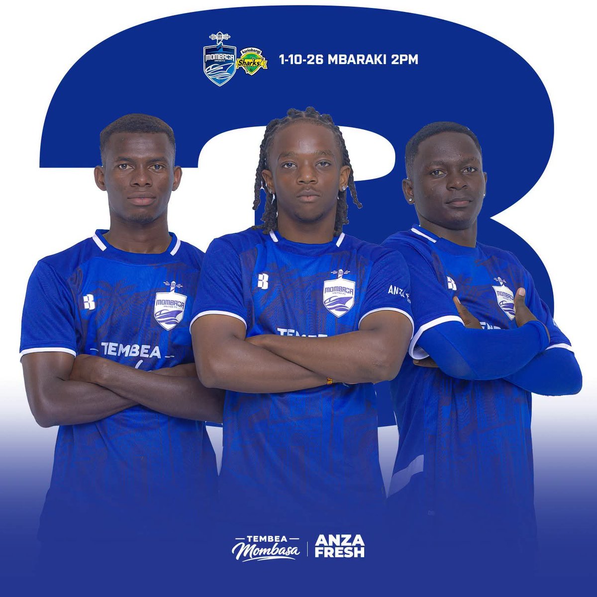 Momanyielijah01's tweet photo. 🚨 PLAYOFF UPDATE

Mombasa United have confirmed their FKF Premier League playoff against Kariobangi Sharks FC will be played this Thursday at Mbaraki Stadium, Mombasa.

🎟️ Entry is FREE!

Fans are encouraged to turn up in large numbers. ⚽️🇰🇪

#FootballKE #Kipenga254 #FKFPL https://t.co/j1CvksI1Wz