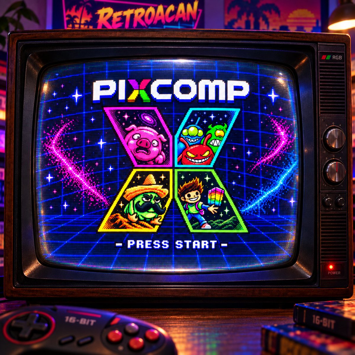 PixcompStudio's tweet photo. Ya que nadie está haciendo juegos por aquí… tendremos que volver 👀... Esten pendientes. https://t.co/ixI6tPgC3p