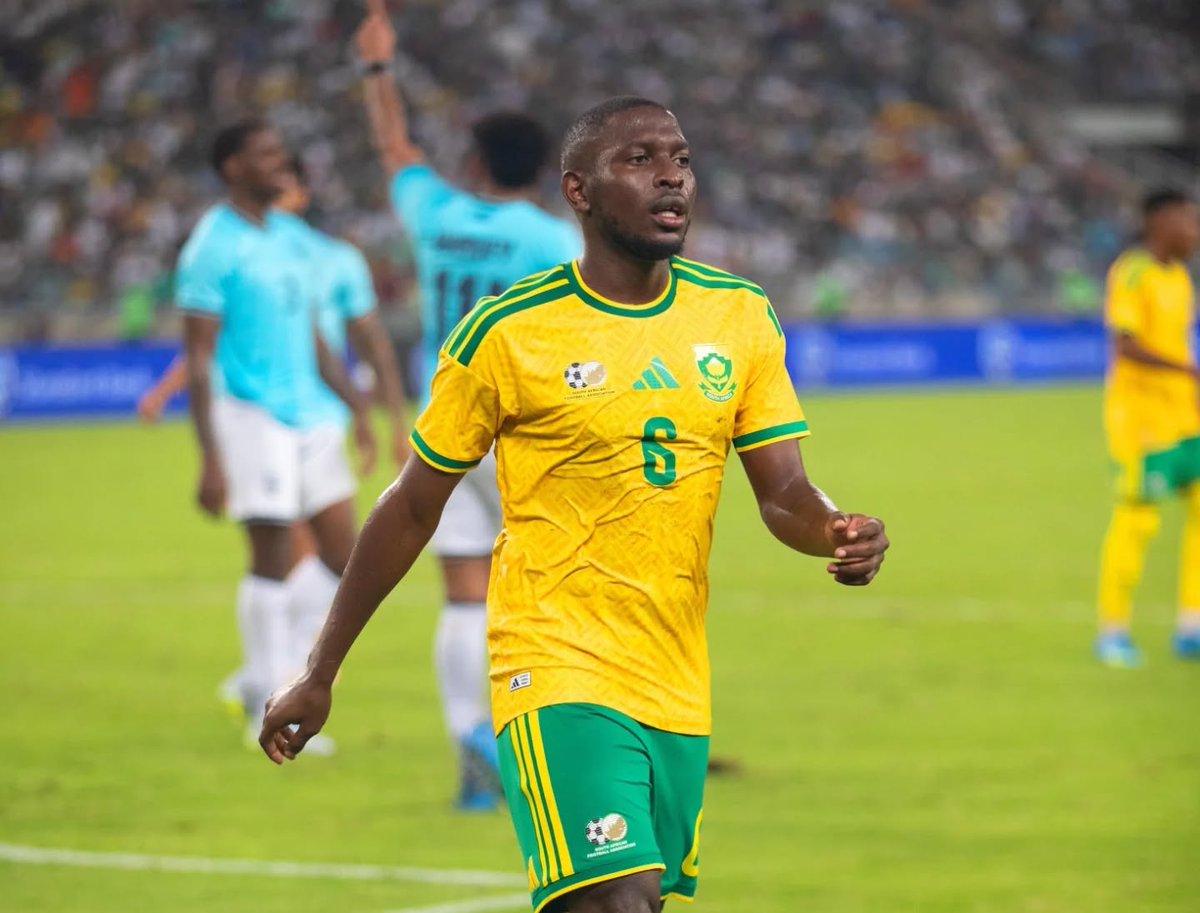 dube_mthoko's tweet photo. 𝕀𝕟𝕛𝕦𝕣𝕪 𝔹𝕝𝕠𝕨 𝔽𝕠𝕣 𝔹𝕒𝕗𝕒𝕟𝕒 𝔹𝕒𝕗𝕒𝕟𝕒

Teboho Mokoena & Aubrey Modiba have been ruled out of Wednesday’s 2027 AFCON qualifier against Eritrea in Cairo due to injury.

Coach Pitso Mosimane confirmed both Sundowns stars haven't trained since arriving in Egypt following scans. They are also major doubts for Sunday’s friendly against Egypt.

READ MORE:📲 https://t.co/zpknGCdf3n