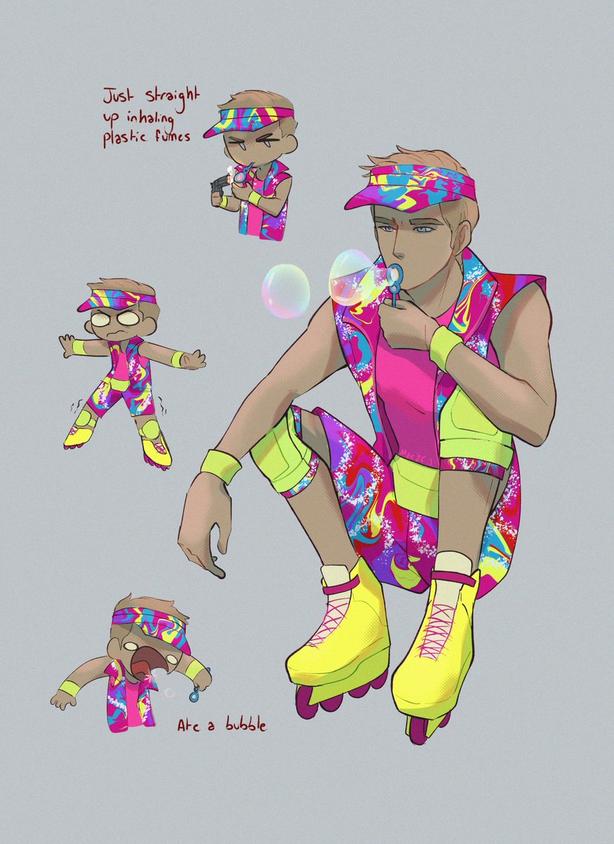 _silenttree_'s tweet photo. latest commission from the rygos weed friend: richard haywood in kens skater fit smoking a bubble wand

#murderbynumbers #barbie #rgcu #rgcuart https://t.co/rUpSK1CnnE