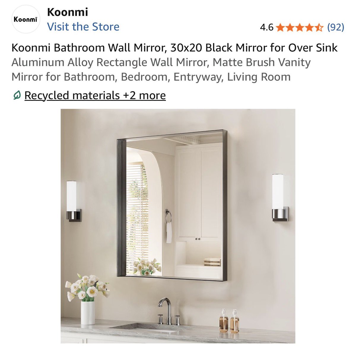 DealsWithJack's tweet photo. 🔥 🔥 $9.99 Bathroom Mirror!

https://t.co/rzeKcqonQ9

#ad https://t.co/3XWaXGAcmw