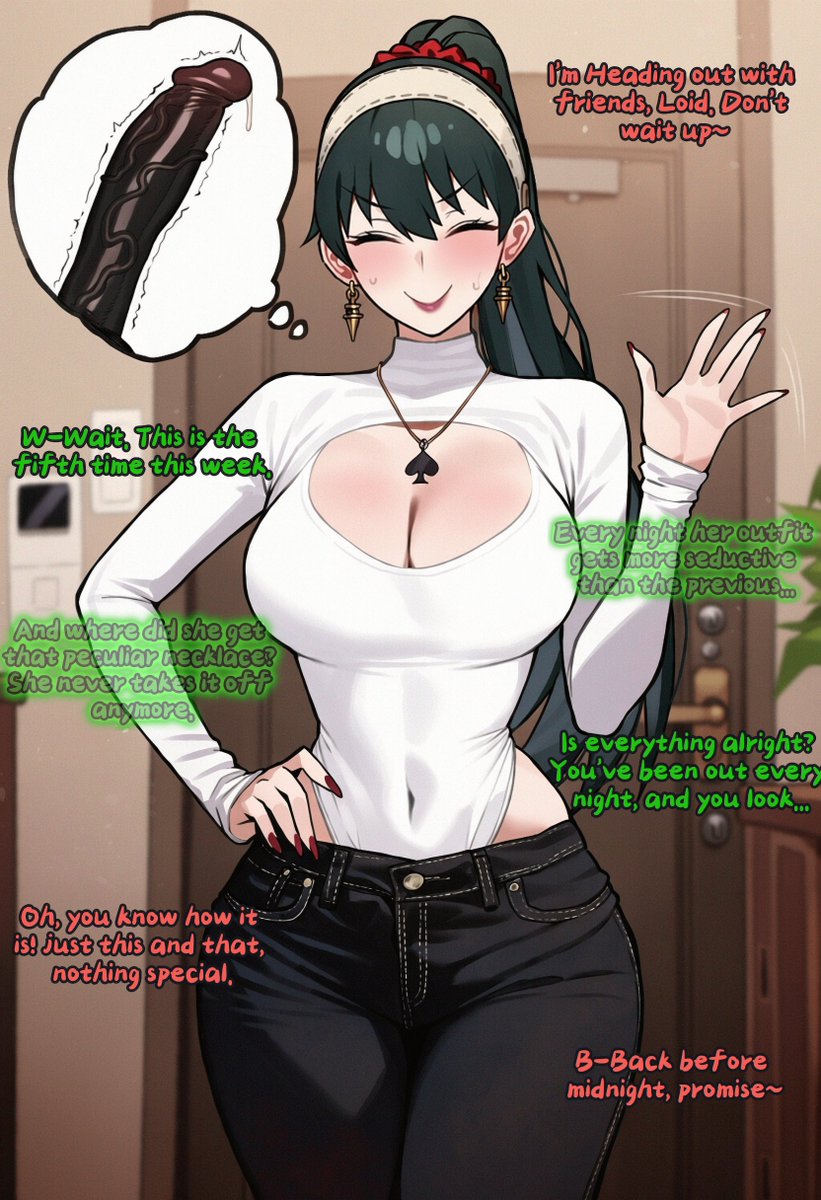 dderpAi's tweet photo. Yor's Night Out  2 ♠️
#blacked #ntr #bbc #blackedhentai #blackedwaifus #hentai #spyxfamilyfanart #Yor_Forger https://t.co/inXfOP6gDb