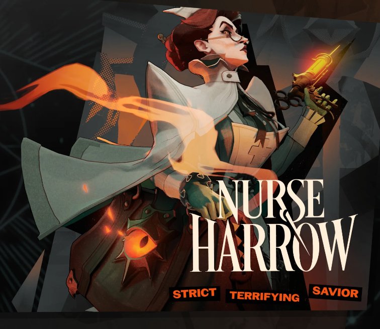 ldiot_img's tweet photo. VOTE FOR NURSE!!!!! #deadlock https://t.co/P64gMEZSkc