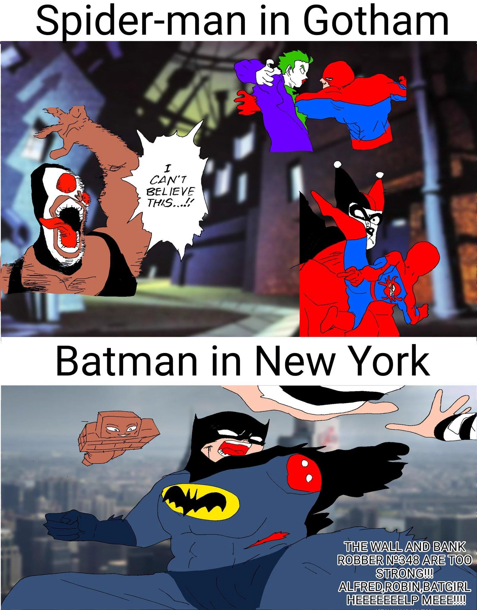 Unnecessary Spite on X: "@wuz_doc No need to give #batman to much ...