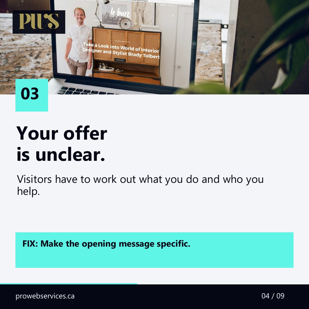 prowebservice's tweet photo. Could your website be adding friction? Check loading, mobile usability, navigation, buttons, forms and current information. Start with one customer journey.

https://t.co/FVwqlASGEw https://t.co/81Ao2EBOW5