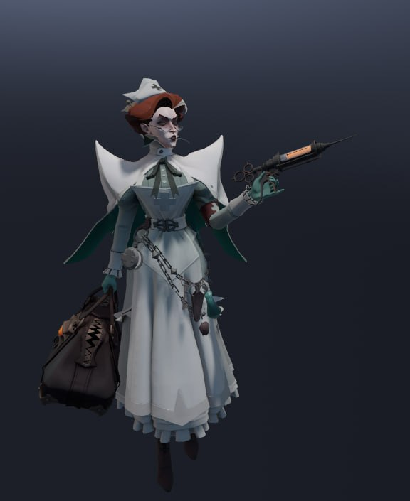 deadlock_8's tweet photo. Nurse Harrow - New deadlock hero (gamefiles) https://t.co/FZBLn7rZby