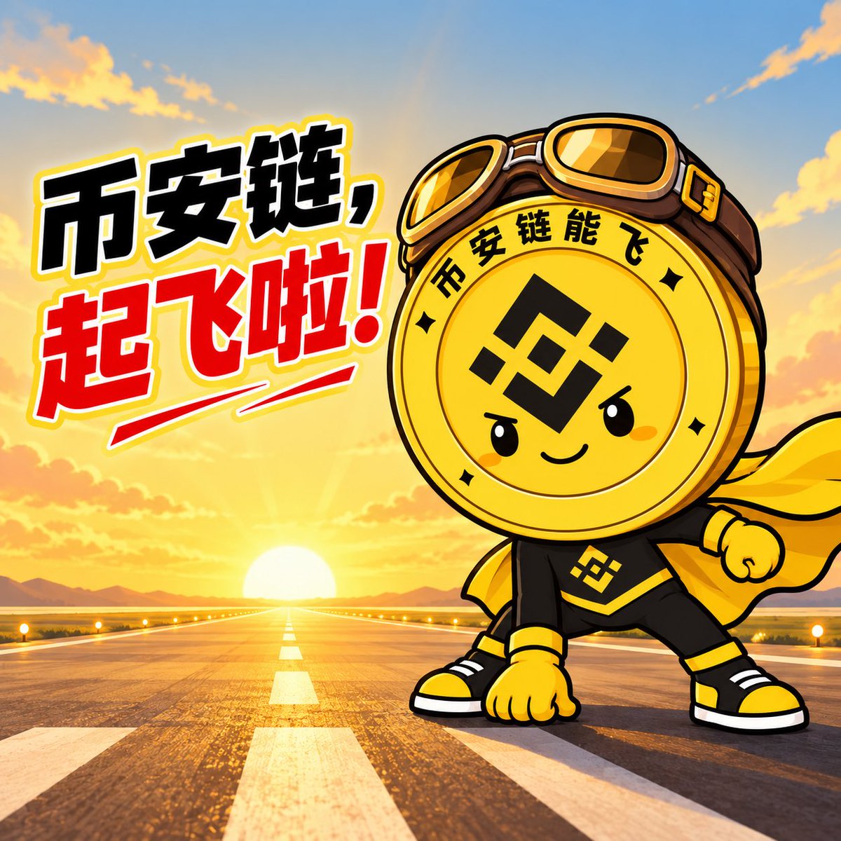 BnbChainCanFly's tweet photo. 币安链，起飞啦！

#币安链能飞 https://t.co/vFfugmo5NB