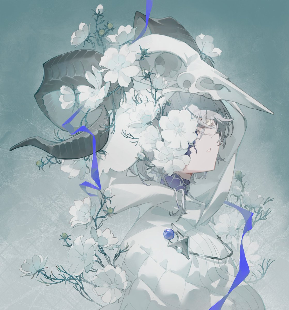 WangNebula0626's tweet photo. 《縫隙裡的新生》
願你在鮮花與祝福中不斷前行
✧.+。*生日快樂捏。*+.✧
#oumuArt https://t.co/XX2g251wwB